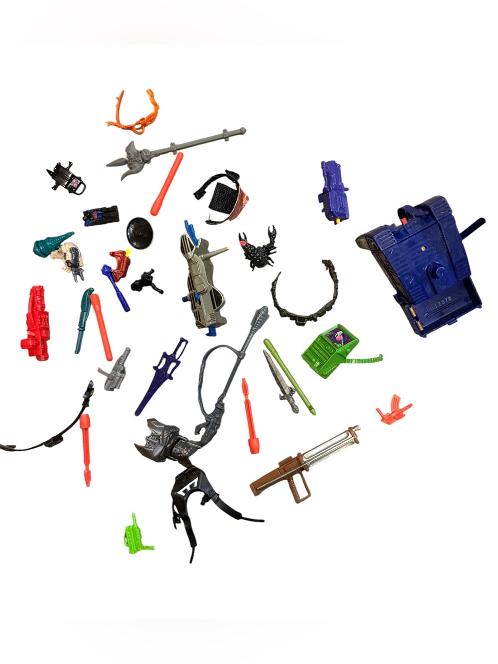 Assorted vintage action figures accessories lot